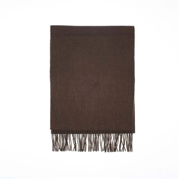 Dark Brown Elite Wool Scarf Dark Brown Elite Wool Scarf