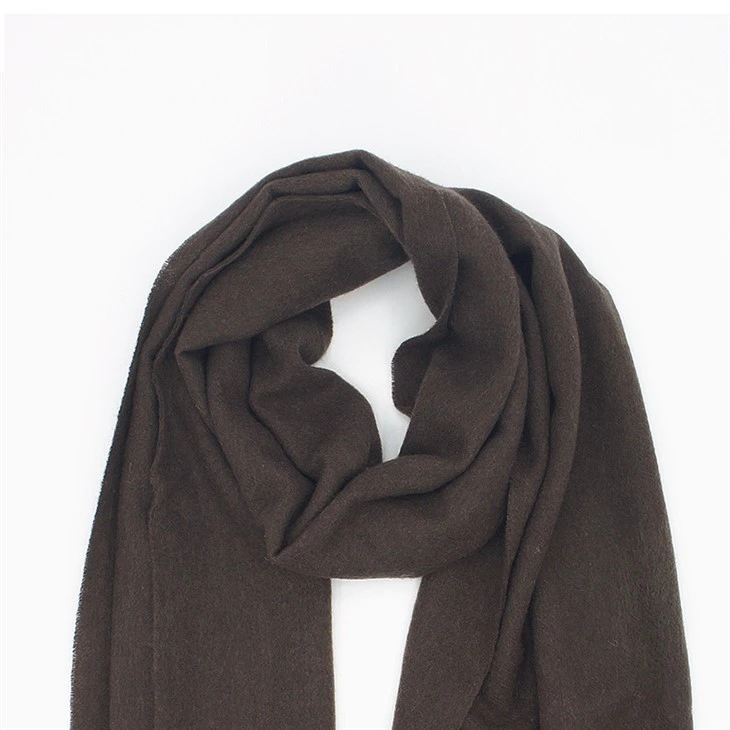 Dark Brown Elite Wool Scarf Dark Brown Elite Wool Scarf
